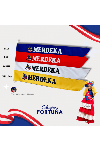 Selempang Merdeka (Blue) Selempang Merdeka (Blue)